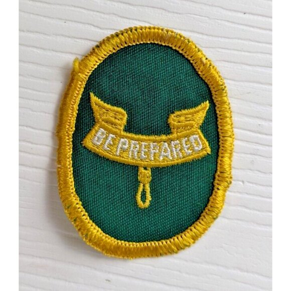 VINTAGE BSA BOY SCOUT PATCH "BE PREPARED" - Picture 1 of 3